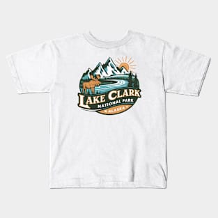 Lake Clark National Park Alaska US Kids T-Shirt